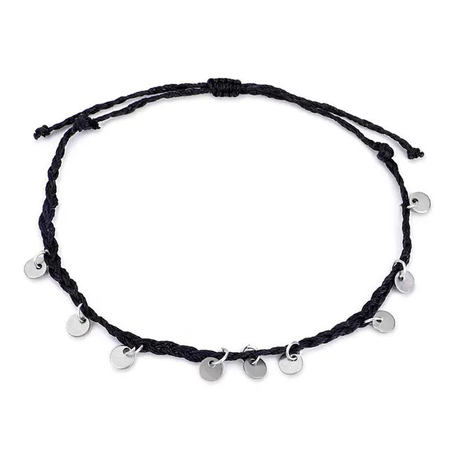 Fashion New Round Pendant Anklet Women