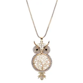 Owl Pendant Necklace