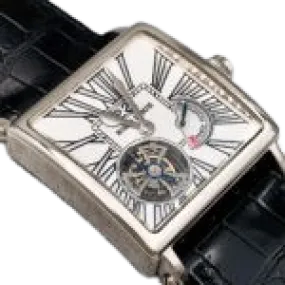 Roger Dubuis Golden Square Tourbillon 18K White Gold Men's Watch