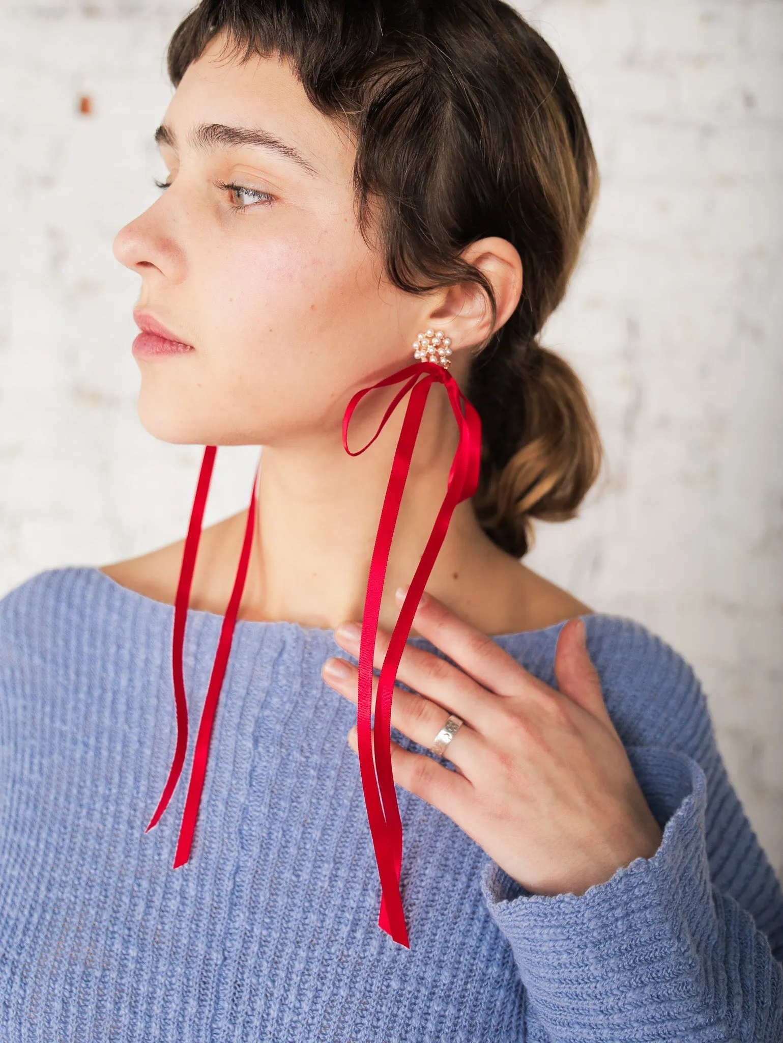 Sweet Ribbon Earrings