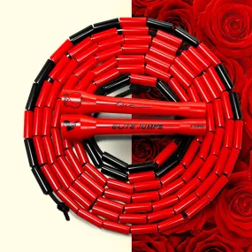 Valentine's Red Rose Limited Edition - Core 1" Beaded Jump Rope